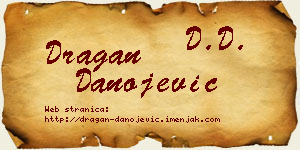 Dragan Danojević vizit kartica